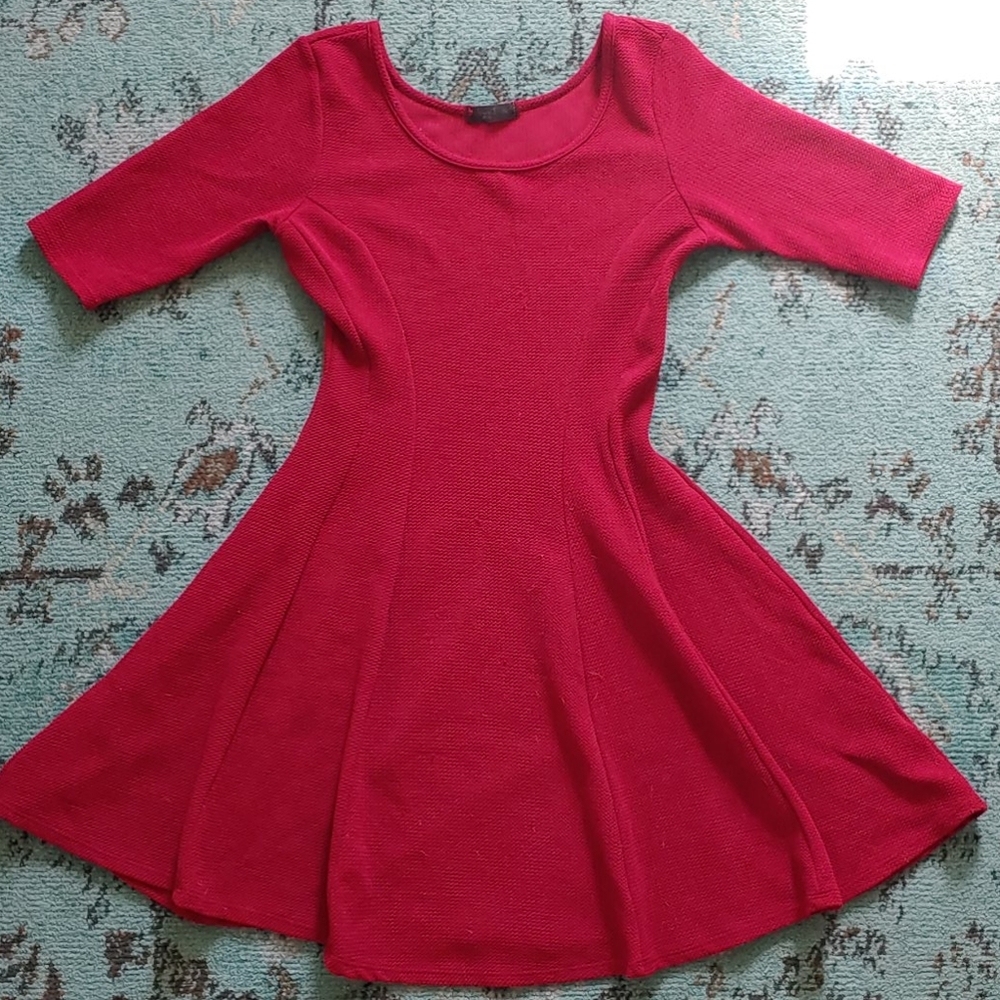 Maroon dress